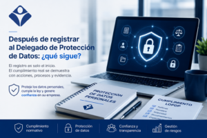 Qué hacer después de registrar al delegado de protección de datos